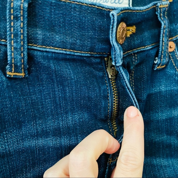 Madewell Skinny Skinny Denim Jeans Blue Sz 26 - Picture 4 of 11